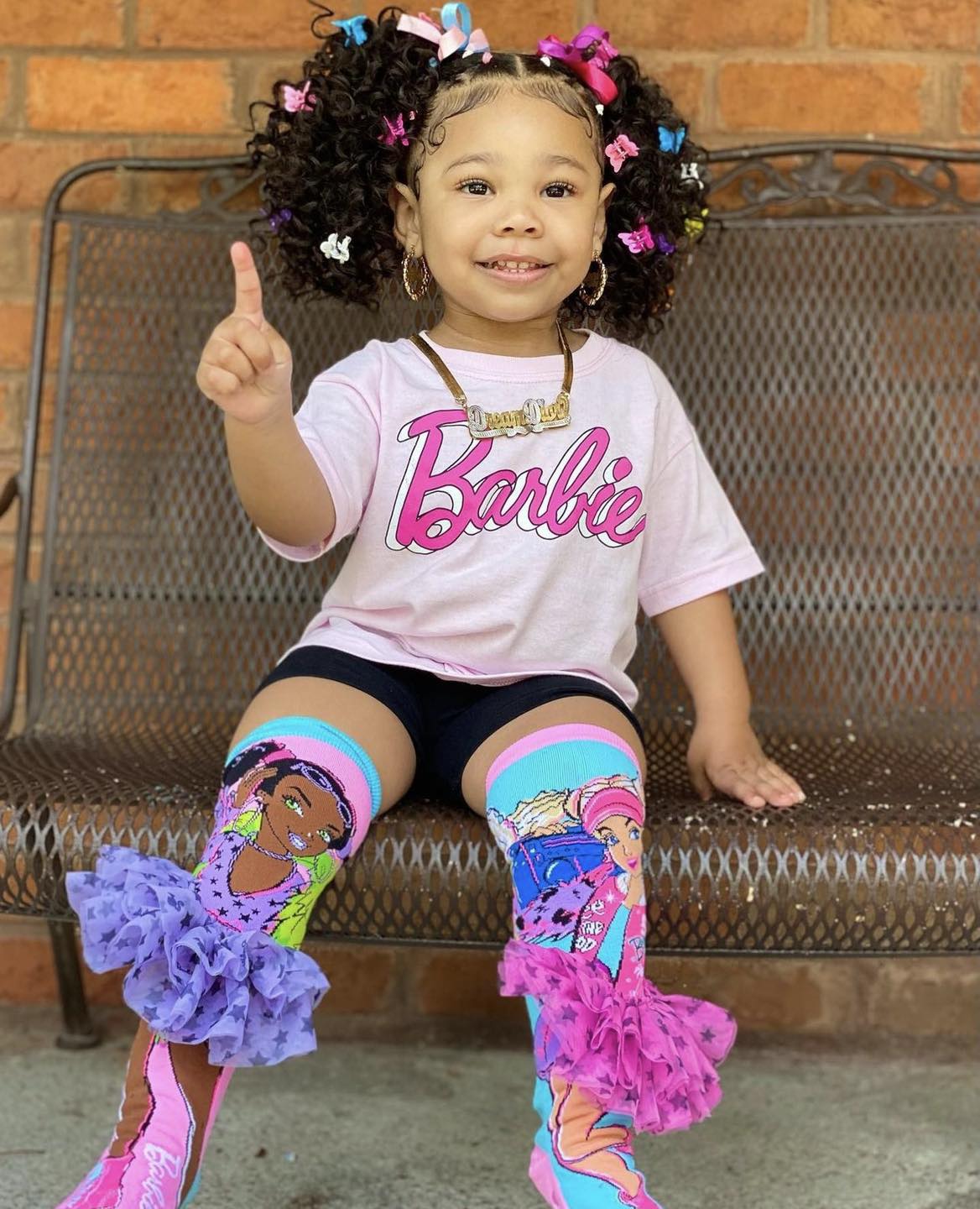 Kojinės BARBIE EXTRA VIBES - Hugogo