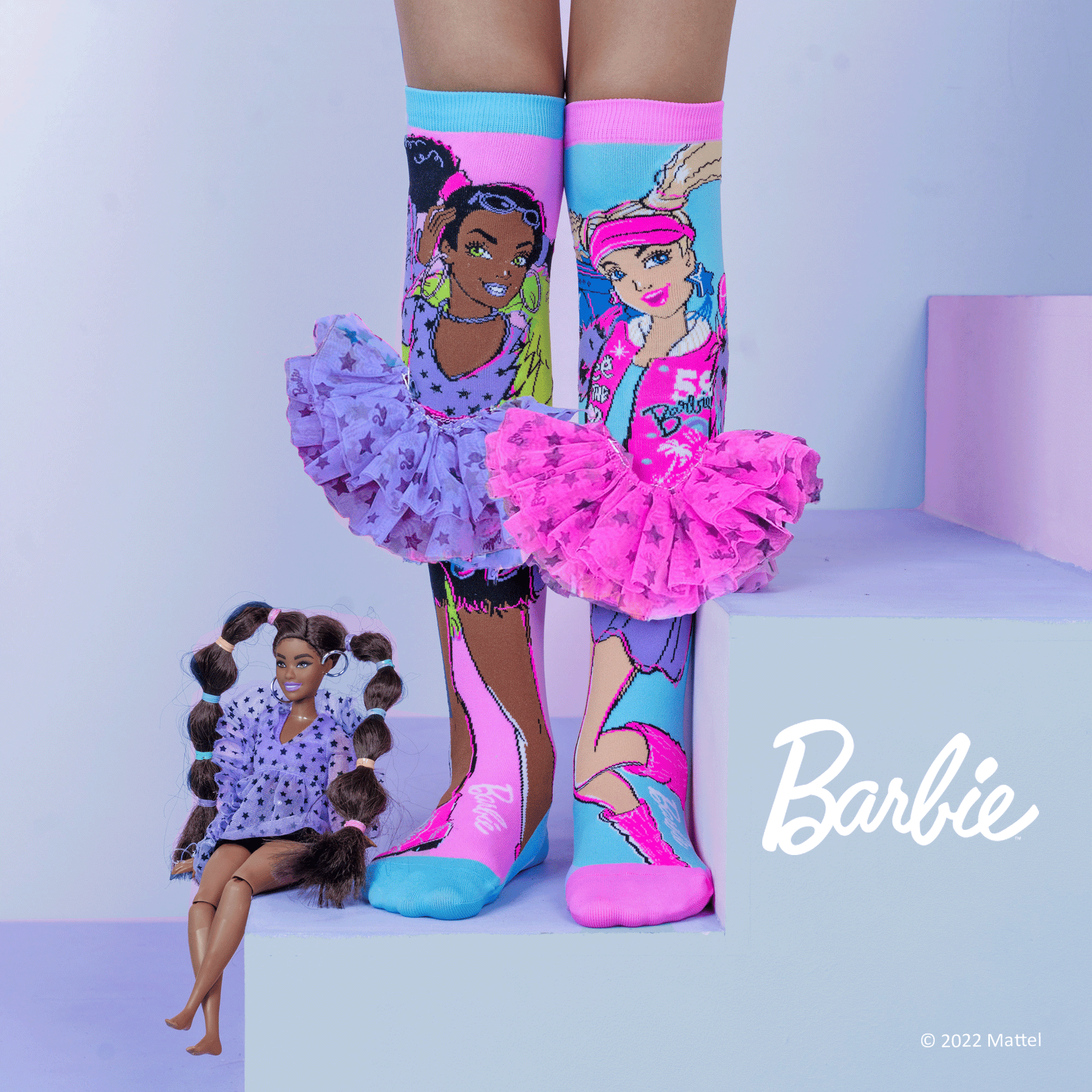 Kojinės BARBIE EXTRA VIBES - Hugogo