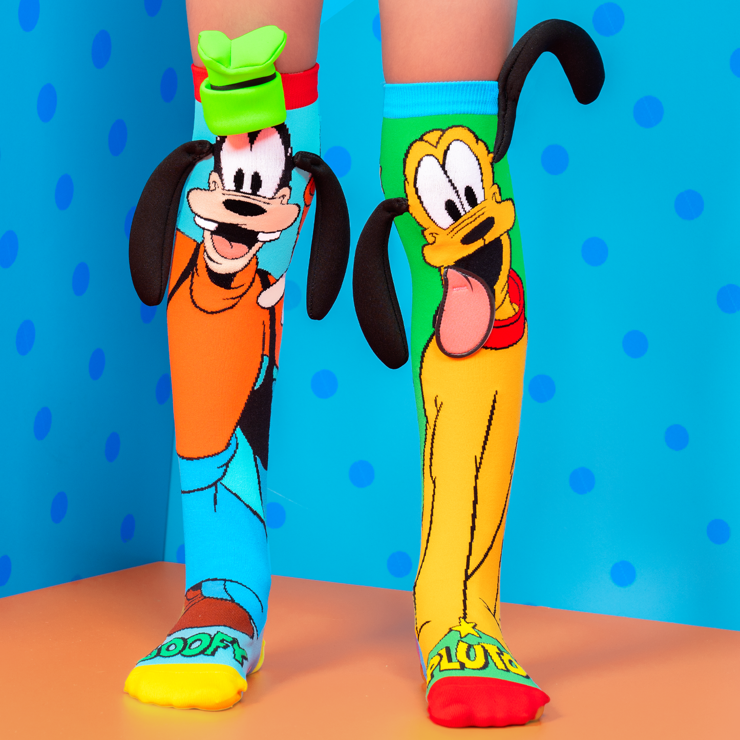 Disney Pluto & Goofy kojinės vaikams – 3D detalės