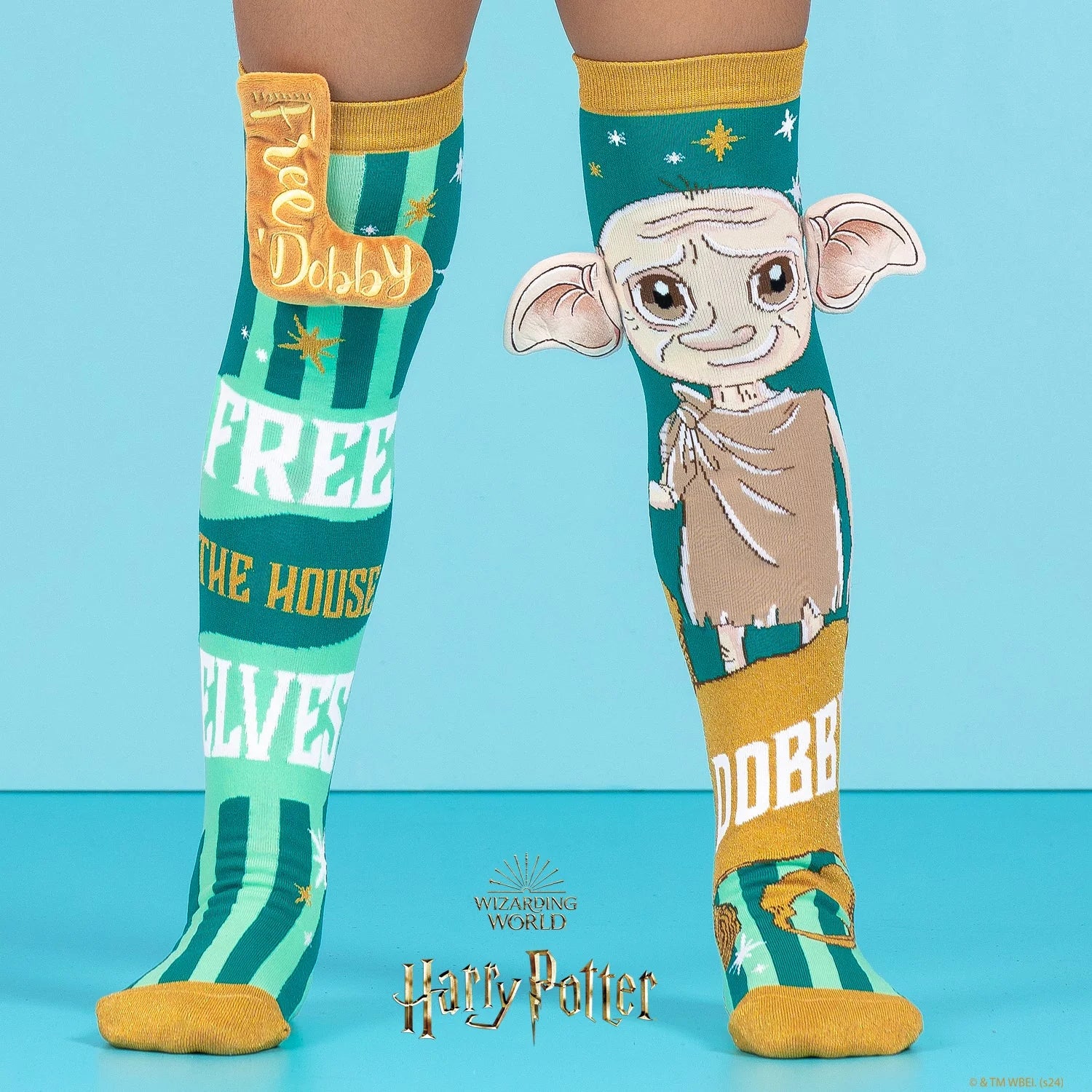 Dobby Socks – ryškios, žaismingos Harry Potter tematikos kojinės vaikams, Madmia kolekcija