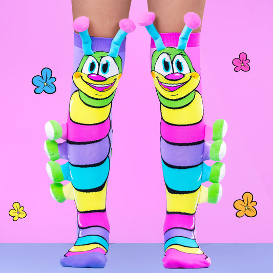 MADMIA vaikiškos kojinės CATERPILLAR – 3D vikšro dizainas | Hugogo