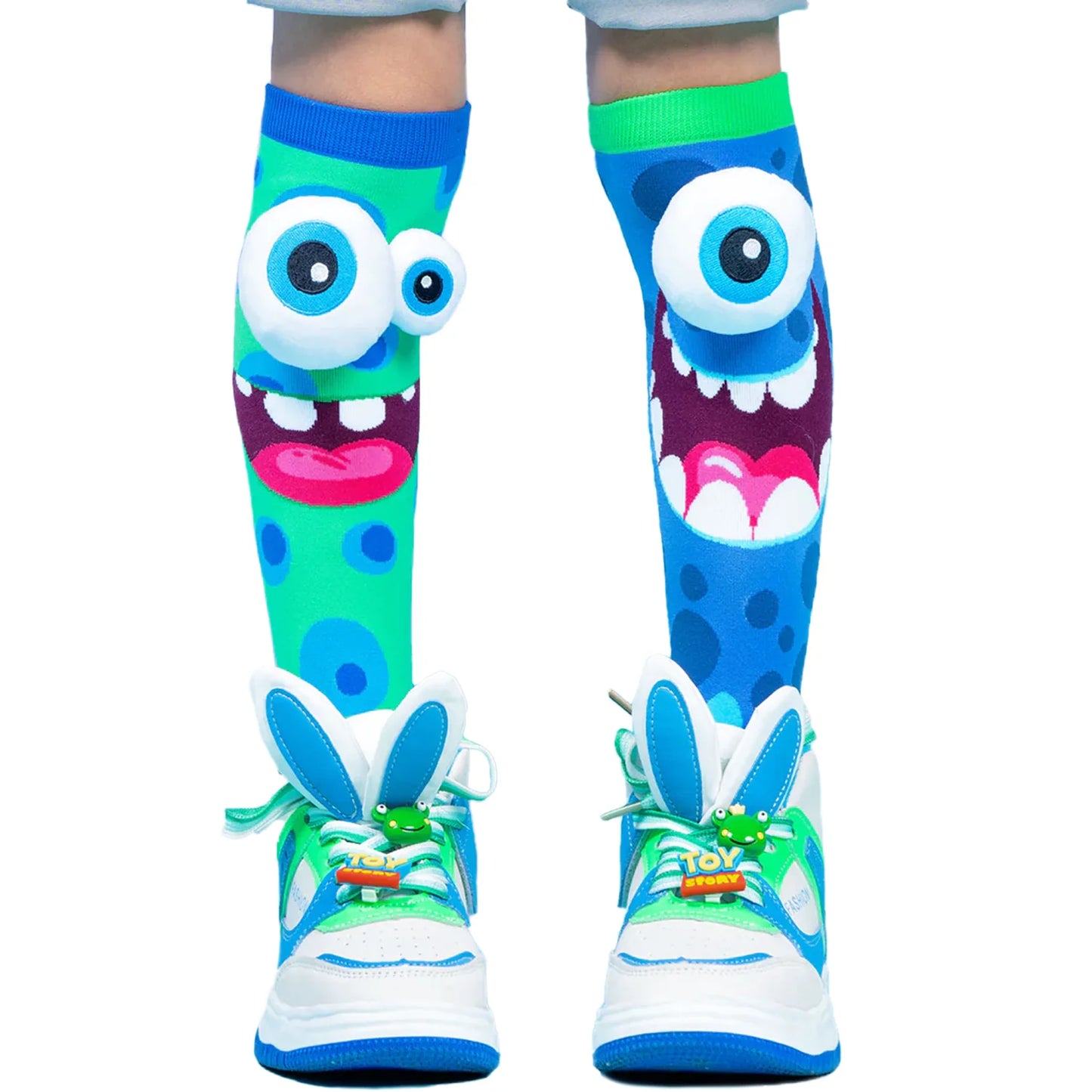 Spalvotos monstriukų tematikos kojinės vaikams – Silly Monsters Socks, puikiai tinkančios dovanoms